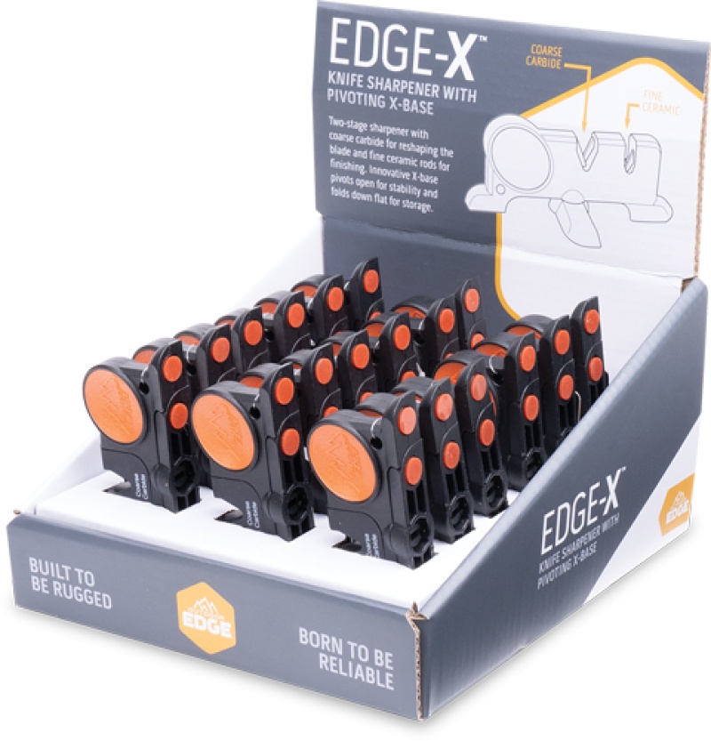 Outdoor Edge Game Edge-X Sharpener 18Pc Counter Display
