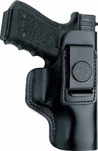 Desantis Insider Holster Iwb Rh Lthr Fits Glock 26/27 Black