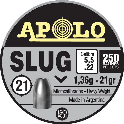 Hatsan Apolo 22 Slug 21 Grain 250 Pack