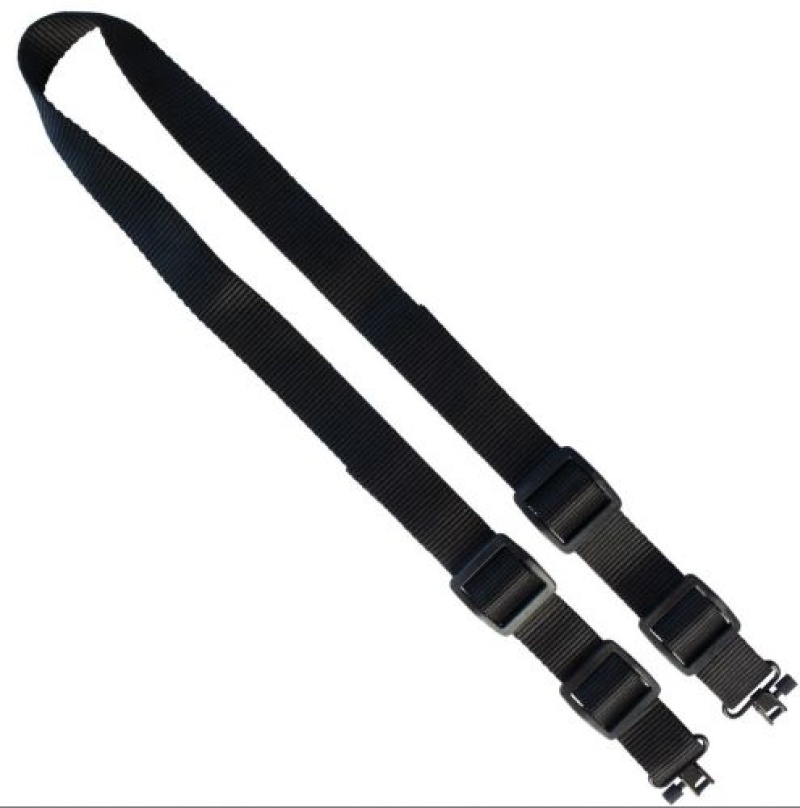 Black 2-Point Hunting Sling, 1.25-Inch Webbing