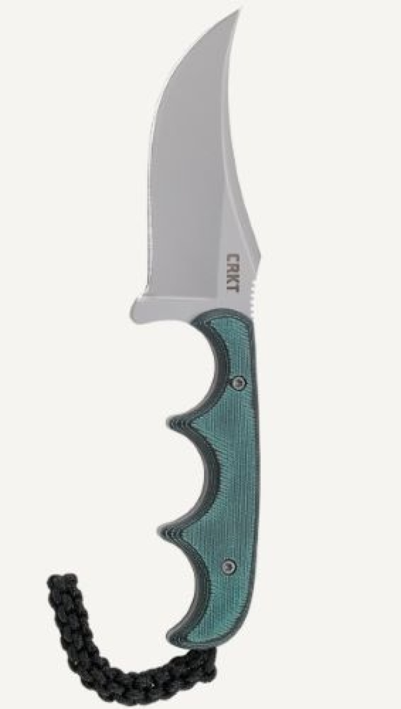 Crkt Minimalist Persian Neck Knife 2.76\" Plain Edge W\/Shth