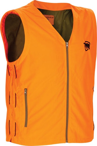 Arctic Shield Vest Blaze Orange W/Pockets Large