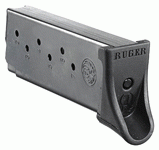 Ruger Magazine Lc9 Ec9 9Mm 7Rd W\/Grip Extension Blued Steel