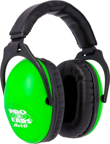 Pro Ears Revo Ear Muff Passive Neon Green