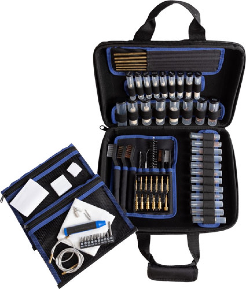 Gunmaster Universal Soft Side Gun Cleaning Kit 80 Pcs