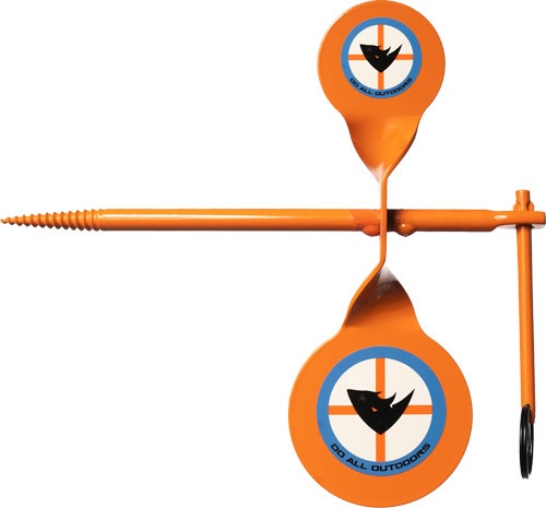 Do All Steel Target Double Tree Spinner Airgun