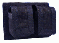 Hks Double Speedloader Pouch, Black Cordura Nylon