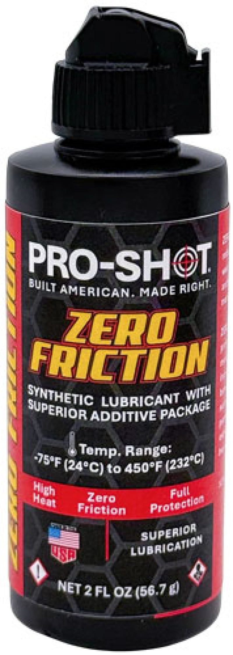 Pro Shot Zero Friction 2Oz Squeeze Bottle