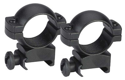 Traditions Rings 1\" Weaver High Matte Black