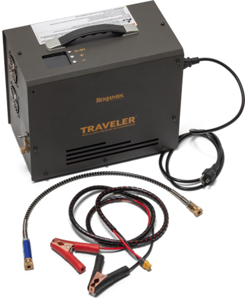 Benjamin Traveler Portable Airgun Compressor 4,500 Psi