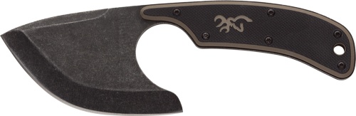 Browning Knife Cutoff Skinner 2.5\" Blade Black W\/Sheath*
