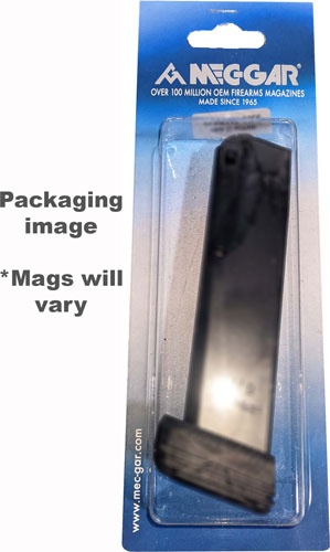 Mec-Gar Magazine S&W 5900 Series 9Mm 17Rd Flush Blued