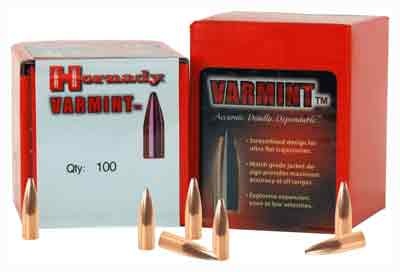 Hornady Bullets 22 Cal .224 55Gr Jsp W/Cannelure 100Ct