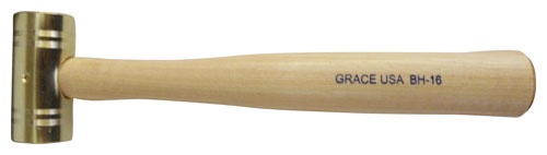 Grace Usa Hammer 16 Oz Brass