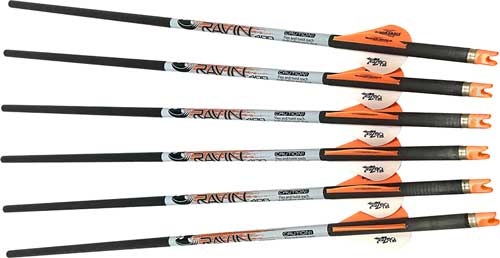 Ravin Xbow Arrow Premium Carbon W/2" Vane .001" 6Pk