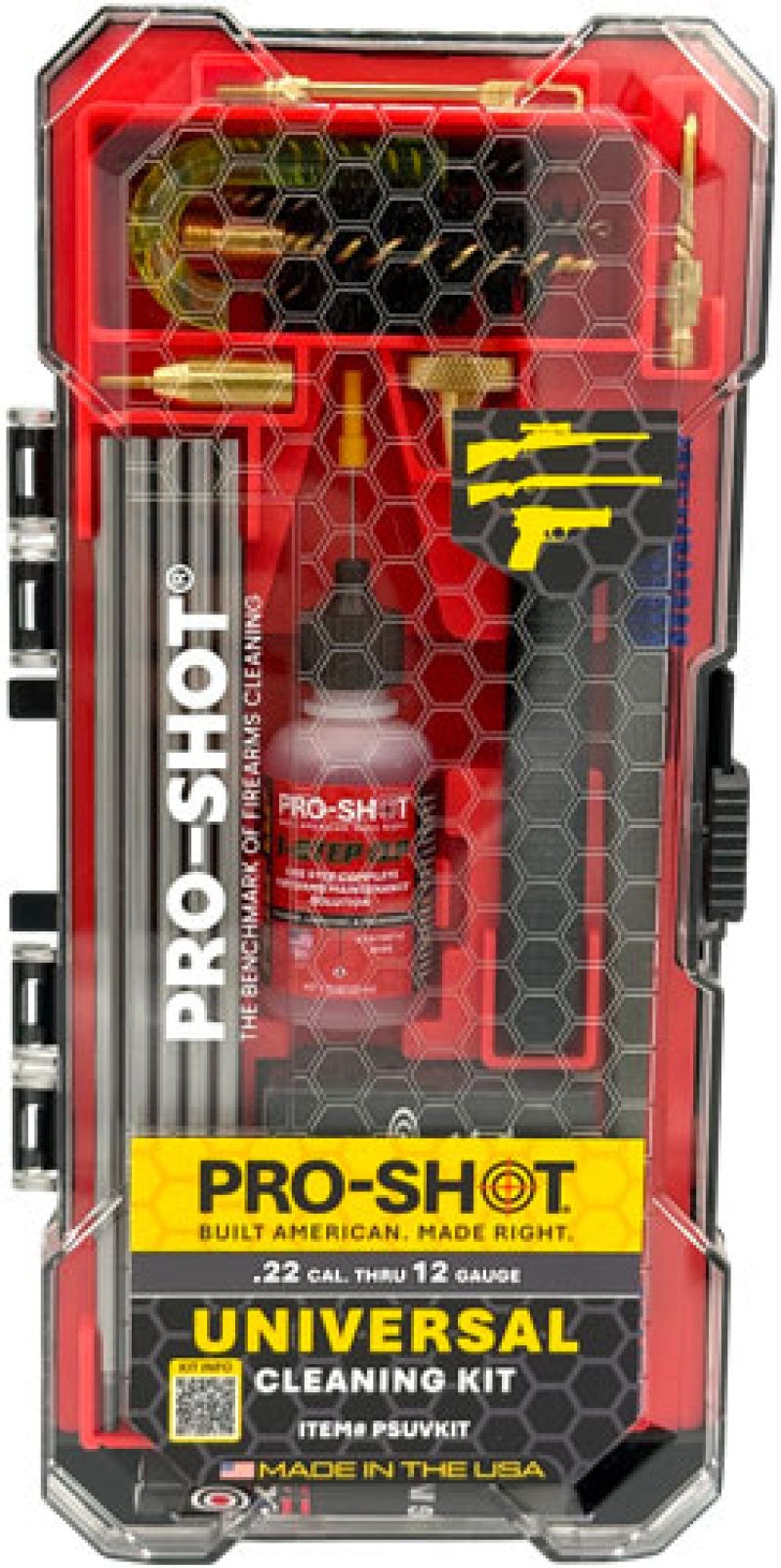 Pro Shot Cleaning Kit Universal .22-12Ga -.26 Cal
