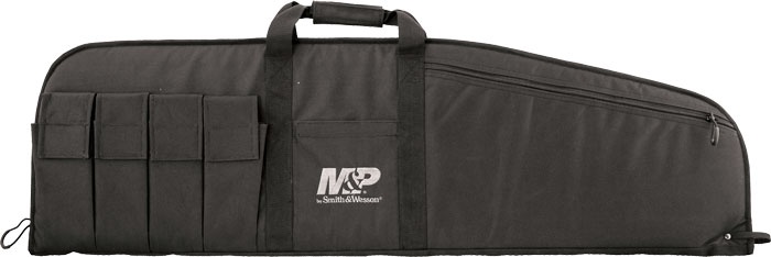 S&W M&P Duty Series Gun Case Small 40\" W\/Ar Mag Pouches Blk