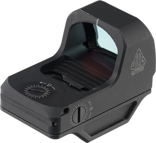 UTG Reflex Sight Micro Dot, 4.0 MOA Red with Adaptive Base