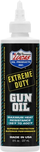 Lucas Oil 8 Oz Extreme Duty Gun Oil Liquid