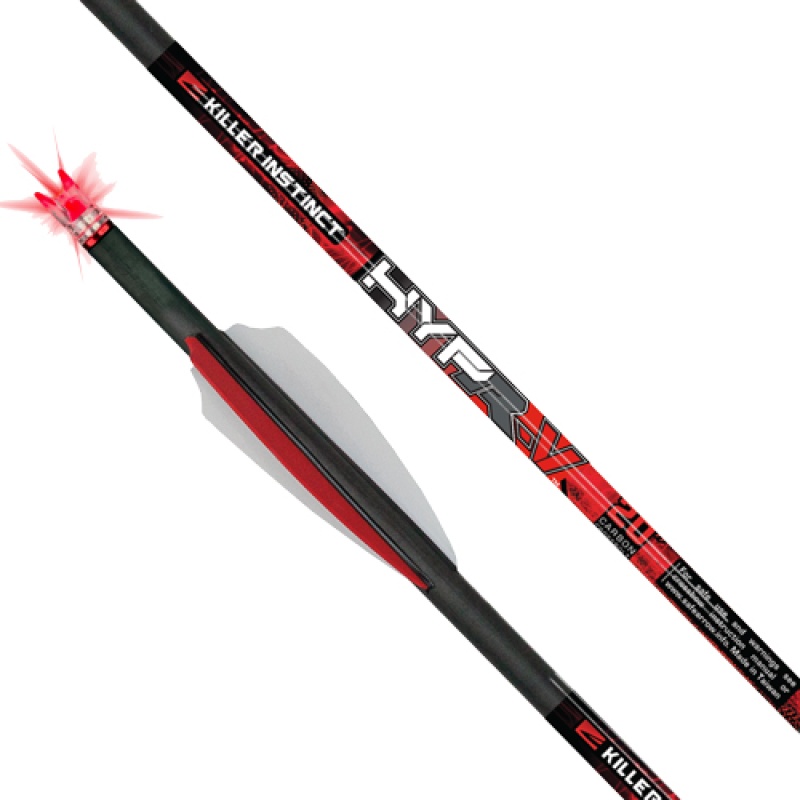 Killer Instinct Hypr-V Xbow Bolts 20\" Lighted 3-Pack