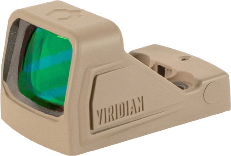 Viridian Reflex Sight Rfx-11 Micro Grn Dot 1X16 Shield Fde