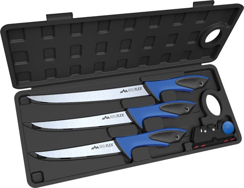Outdoor Edge Reel Flex Pak 5 Piece Set W/3 Fillet Knives