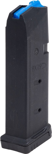 Utg Magazine Glock 9Mm 15Rnd Poly Matte Black