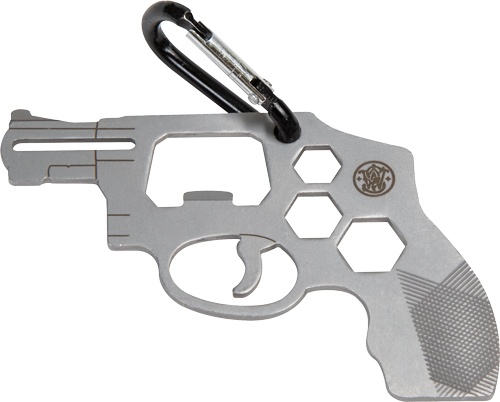 S&W Revolver Novelty Multi-Tool S\/S 7 Tools