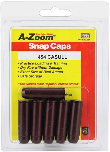 A-Zoom Metal Snap Cap .454 Casull 6-Pack