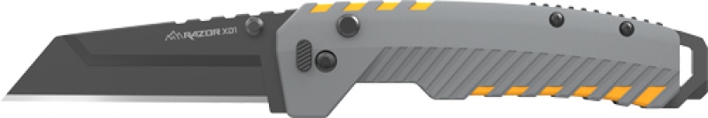 Outdoor Edge Razor Xd2 3\" Folder Edc Gray\/Yellow Blk Bl!