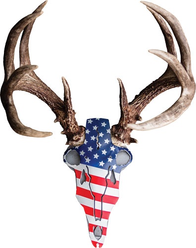 Do-All Horn Mounting Kit American Iron Buck Red/Wht/Blu