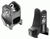 Daniel Def. Rail Mount Fixed Front/Rear Sight Combo