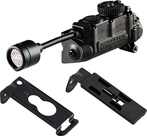 Streamlight Sidewinder Stalk with Helmet Clip & Arc Rail Attachment - Black