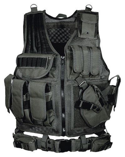 Utg Tactical Vest V547 Black Law Enforcement