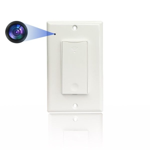 Eyeswitch WiFi Streaming Nanny Cam Functional Light Switch