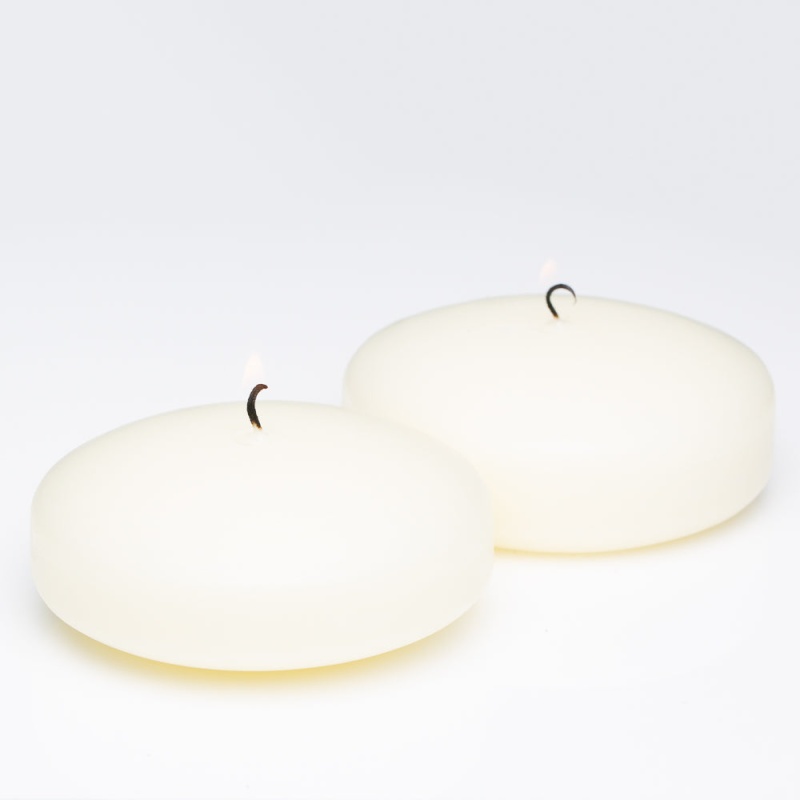 Richland Floating Candles 3" Light Ivory Set Of 72