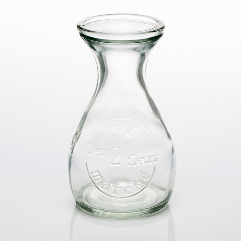 Richland Glass Bud Vase Clear Teardrop Set Of 12