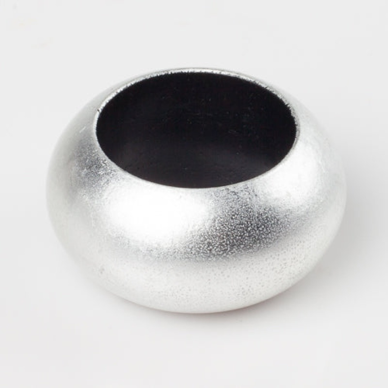 Richland Napkin Ring 2.3" Silver Set Of 12