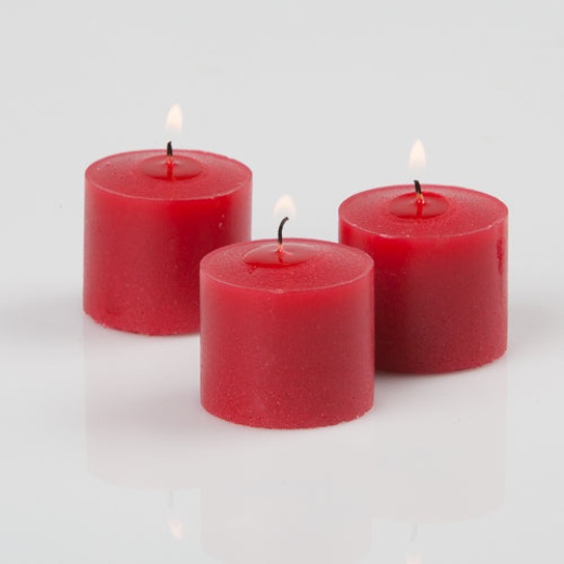 Richland Votive Candles & Eastland Frosted Votive Holders Set Of 288 Red